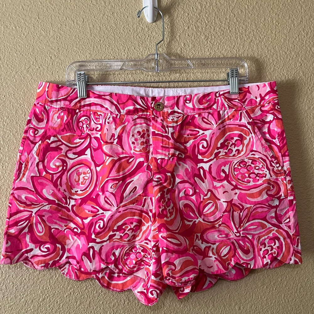 Lilly Pulitzer Buttercup Shorts size 12